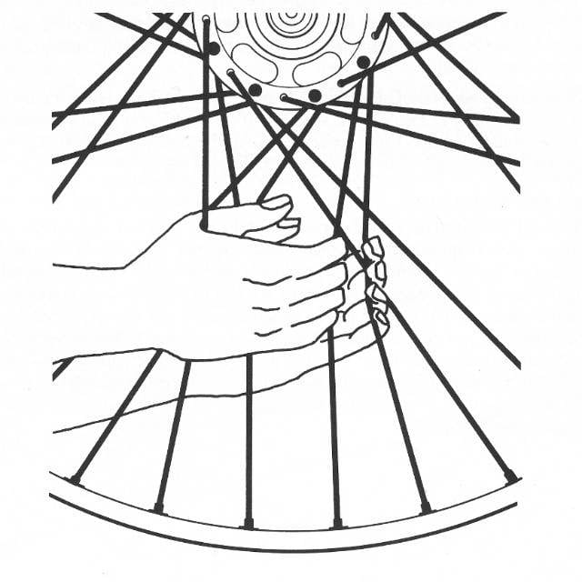 Spoke tension testing