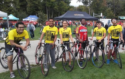 Cyclocross team photo
