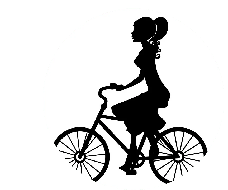 Girl on Bike