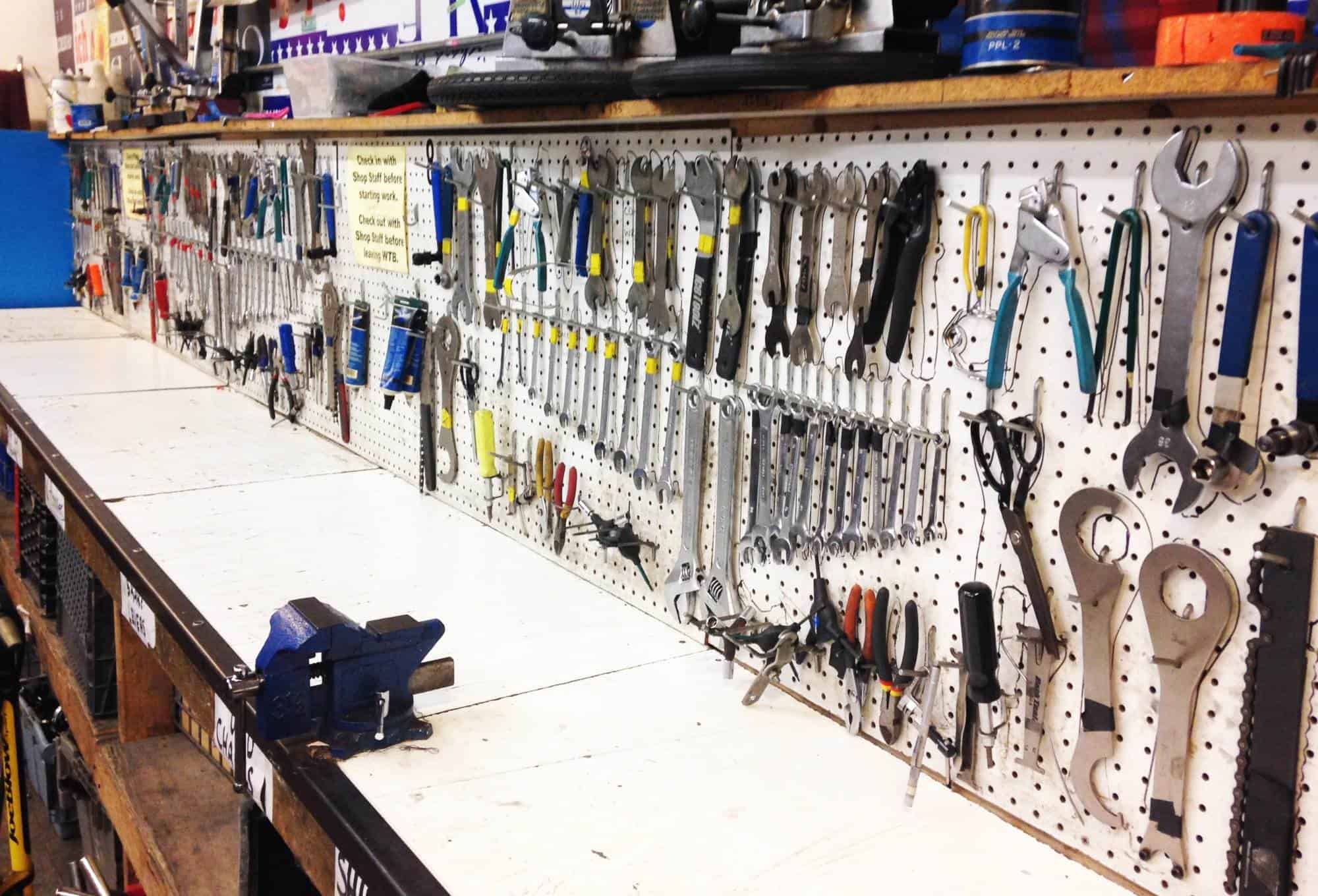 shop bench