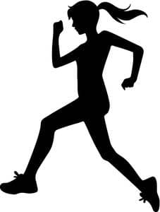 girl running